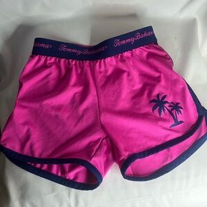 TOMMY BAHAMA Pink and Blue Athletic Shorts